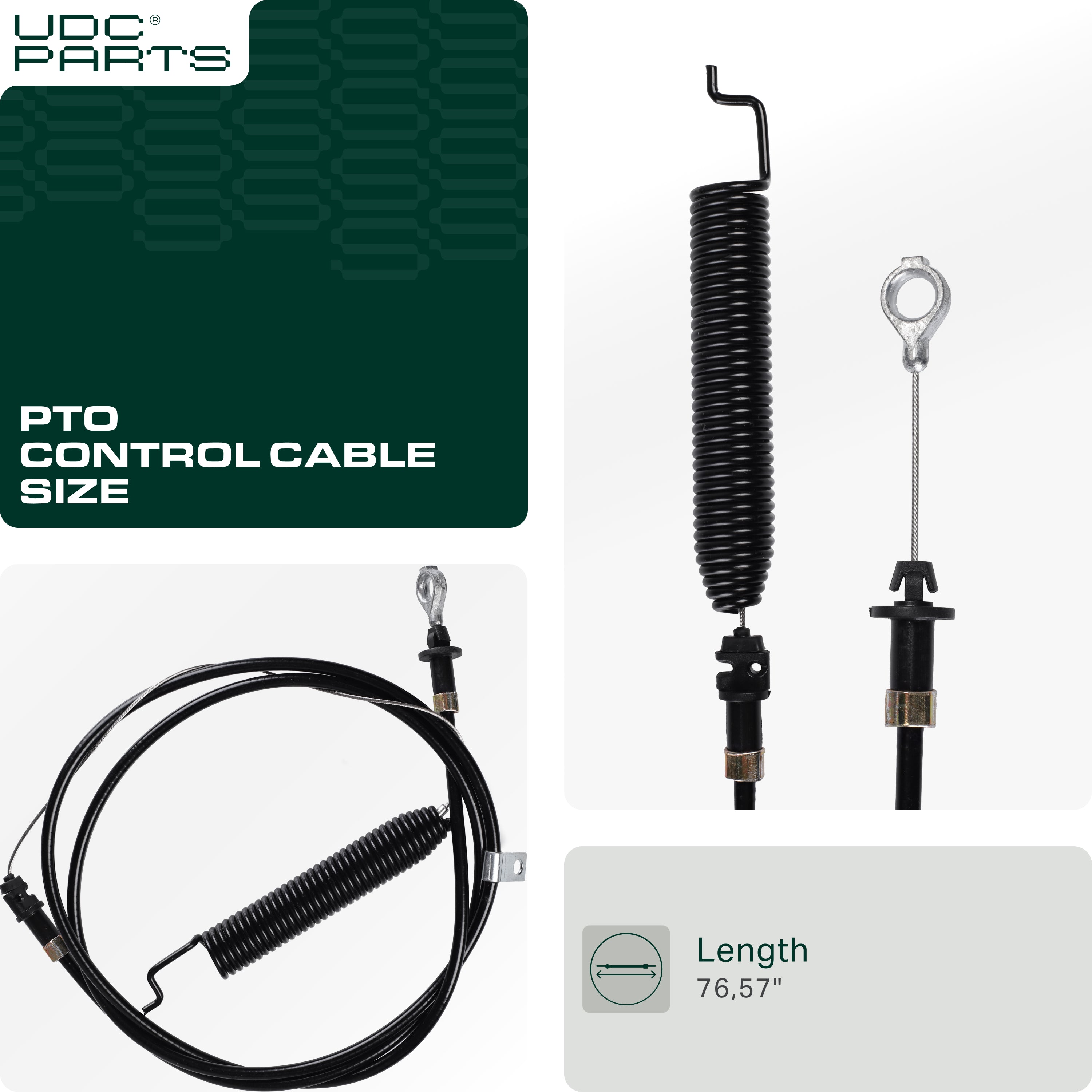 Control Cable -  Stars-deals GY21641 Control Cable for John Deere GY21287 GY22387 D105 D110 D120 D125 D130 X105 X125 X140 L100 L 105 L110 S100 S120 Lawn Tractors