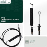  Stars-deals GY21641 Control Cable for John Deere GY21287 GY22387 D105 D110 D120 D125 D130 X105 X125 X140 L100 L 105 L110 S100 S120 Lawn Tractors