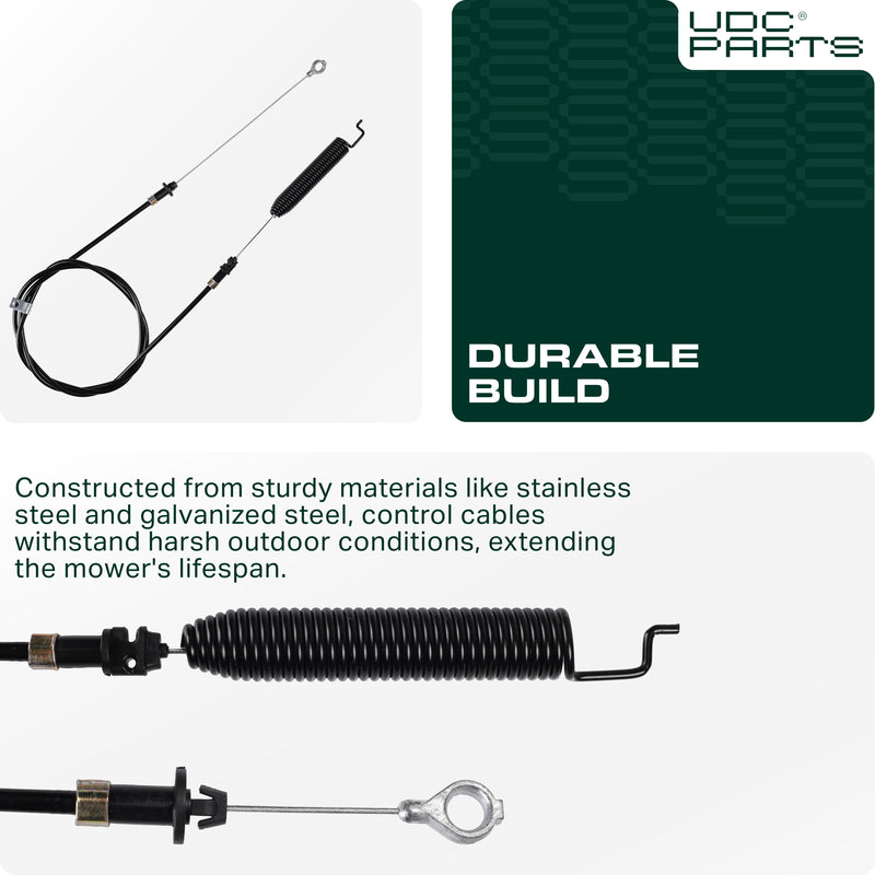  Stars-deals GY21641 Control Cable for John Deere GY21287 GY22387 D105 D110 D120 D125 D130 X105 X125 X140 L100 L 105 L110 S100 S120 Lawn Tractors