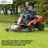  Stars-deals GY21641 Control Cable for John Deere GY21287 GY22387 D105 D110 D120 D125 D130 X105 X125 X140 L100 L 105 L110 S100 S120 Lawn Tractors